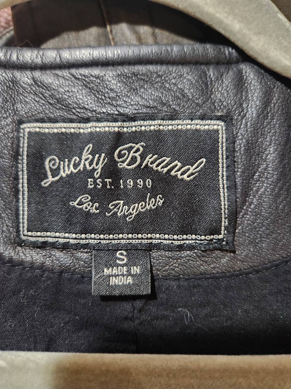 Lucky Brand Lamb Leather & Wool Moto Jacket - Women's Small - Quilted Bikerchic